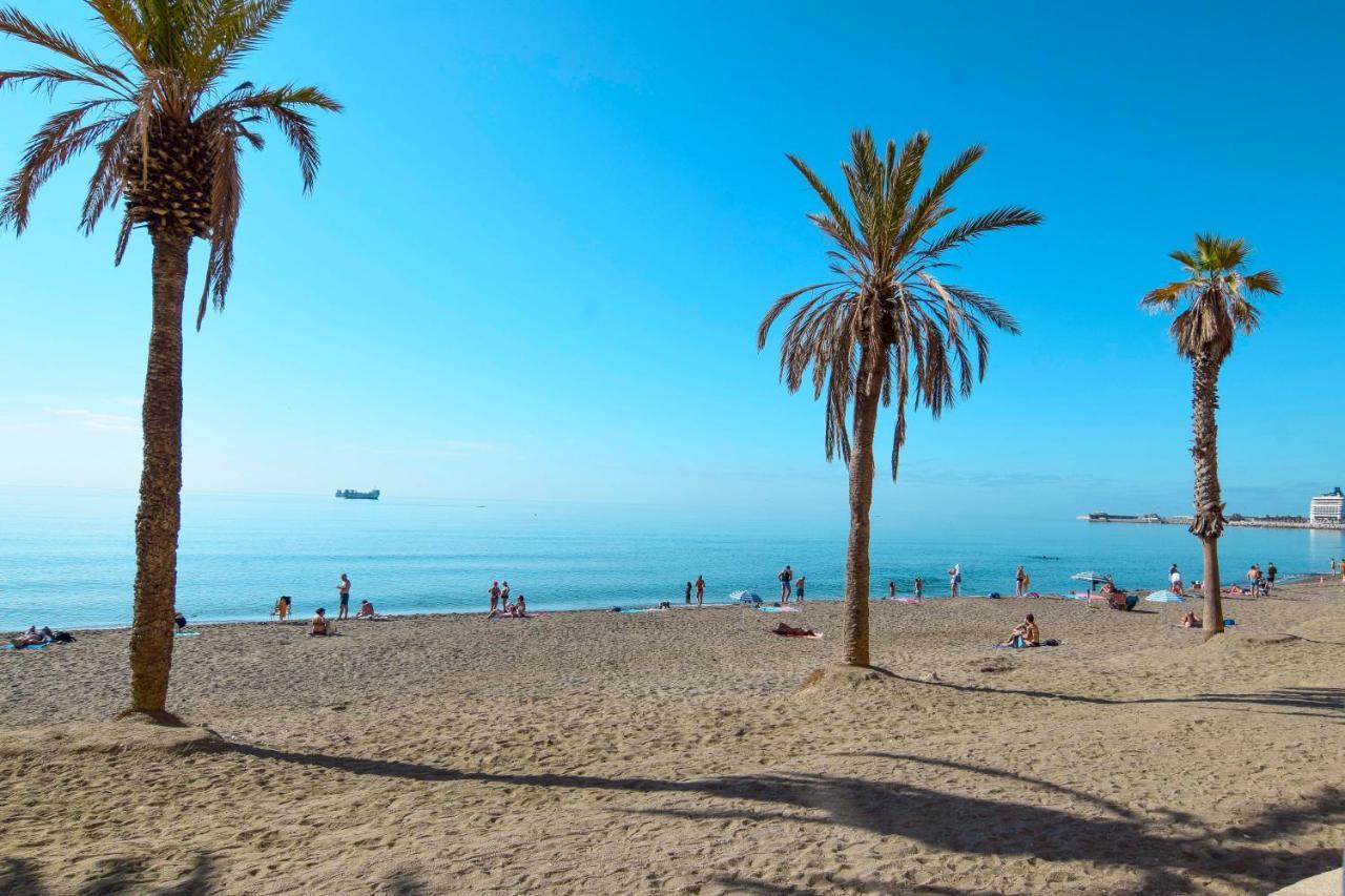 P&P Apartamentos Paseo Maritimo Pablo Ruiz Picasso Málaga Eksteriør bilde